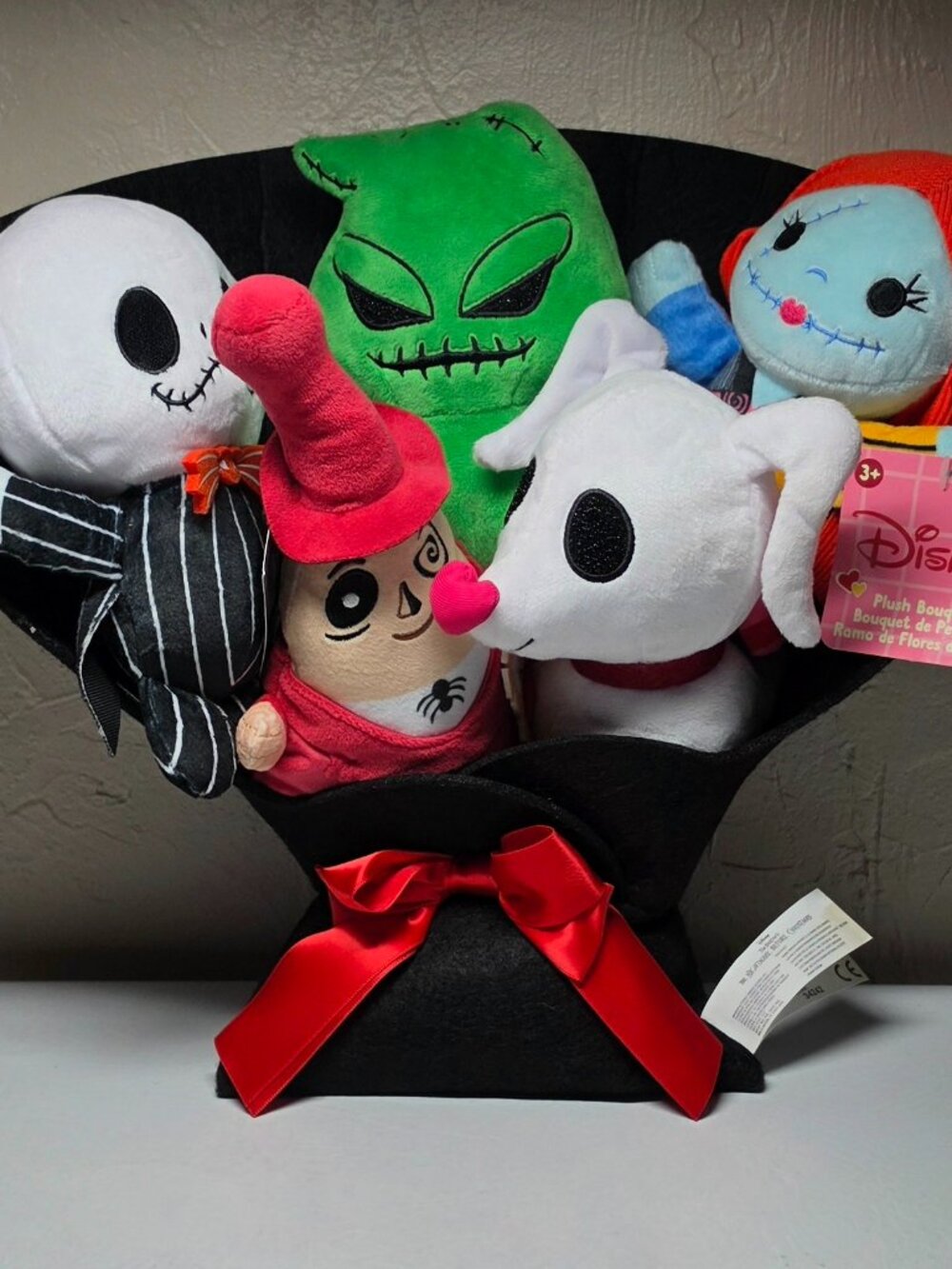Nightmare Before Christmas Bouquet Plush 5 Characters - Jack, Sally & more NWT